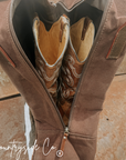 Cowhide Boot Bag