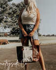 Jane Cowhide Concealed Carry Purse by Countryside Co.