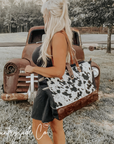 Darby Cowhide Carry All Bag by Countryside Co. Overnight bag, Computer bag