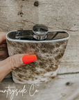 Cowhide Flask by Countryside Co.
