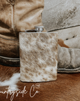 Cowhide Flask by Countryside Co.