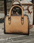 Bailey Leather Small Barrel Bag
