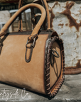 Bailey Leather Small Barrel Bag