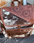 Mesa Cowhide Conceal Carry Backpack Laptop Bag by Countryside Co.