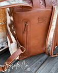 Mesa Cowhide Conceal Carry Backpack Laptop Bag by Countryside Co.