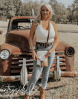 Rustler Cowhide Buckle Purse by Countryside Co.