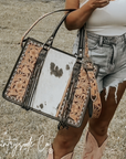 Panhandle Concealed Carry Cowhide Purse and Wallet BUNDLE