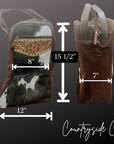 Cowhide Boot Bag