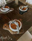 Cowhide Cowtag Placemats