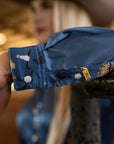 YEEHAW SATIN PERFORMANCE RODEO SHIRT