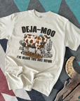 Deja-Moo Tee or Crewneck