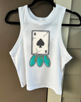 Ace of Spades Cropped Tank