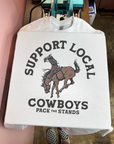 Support Local Cowboys TEE or CREW