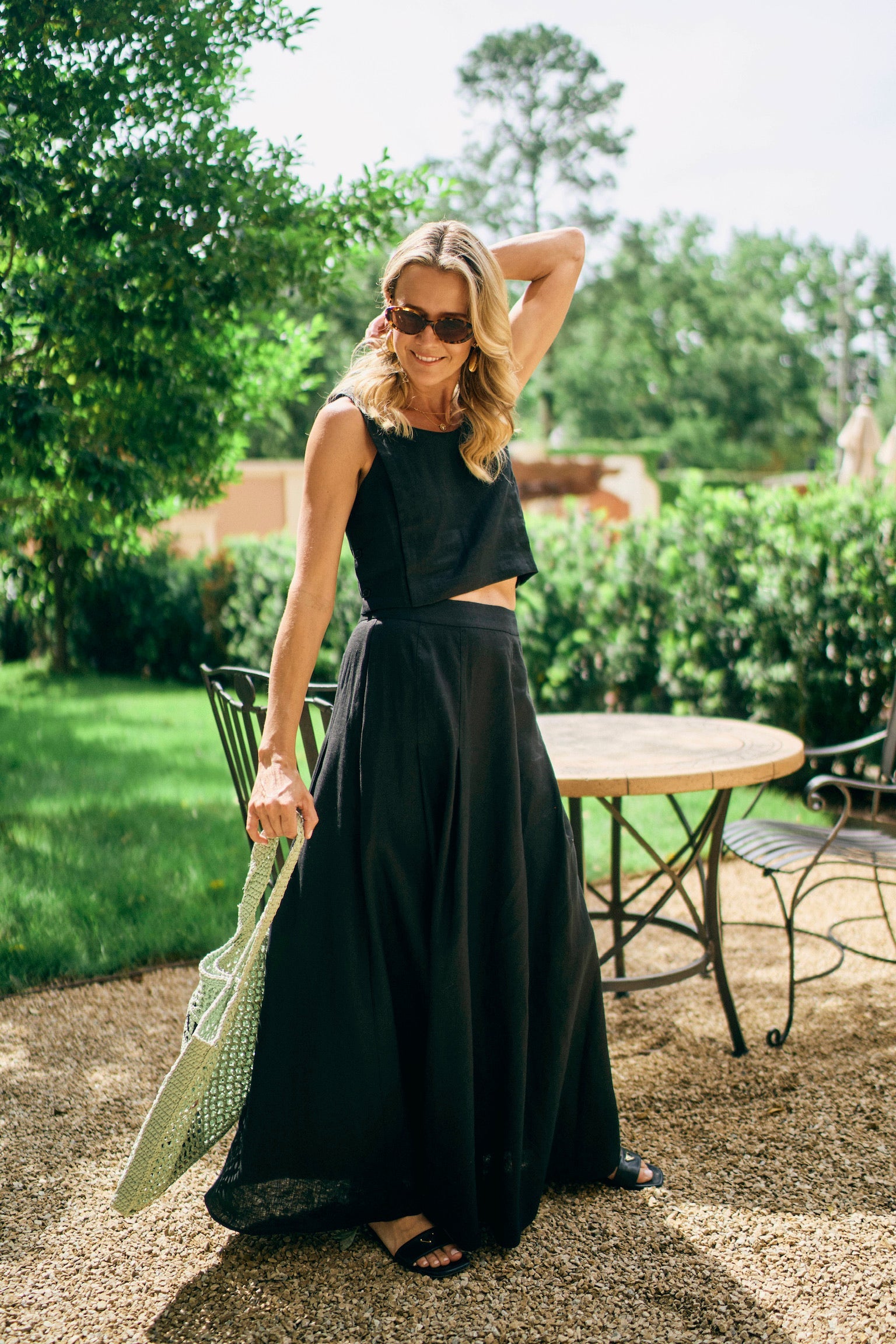 MASON'S DAUGHTER | Sophia Top, Black