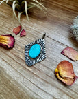 Big Pendant -Turquoise & Sterling Silver