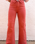 SALE The Everly Pant in Peach