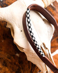 Checks Out Slit Ear Headstall