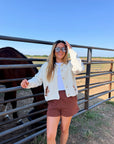 The Vintage Equestrian Cardigan