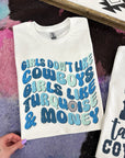 Turquoise & Money TEE or CREWNECK