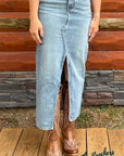 Ariat Clair Midi Denim Skirt