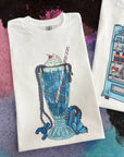 Turquoise Milkshake TEE or CREWNECK