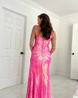 Barbie hot pink gala gown