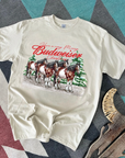 Merry Bud Christmas Tee or Crewneck