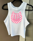 Yeehaw Horseshoe Cropped Tank