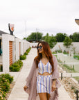 The Marina Duster in Mauve