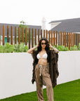 The Marina Duster in Brown