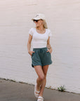 The Anica Top in White