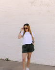 The Cowgirl Club Short in Olive