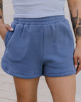 The Cowgirl Club Short in Dusty Blue