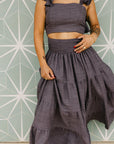 The Ivy Set in Charcoal