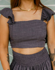 The Ivy Set in Charcoal