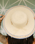 The Summer Embroidered Straw Hat