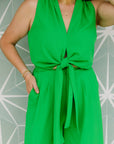 The Jemma Jumpsuit in Green