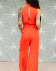 The Jemma Jumpsuit in Red