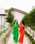 The Jemma Jumpsuit in Green