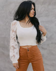 SALE The Stella Sweater in White