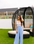 The Maribel Pant in Blue