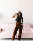 SALE The Athena Overall in Brown