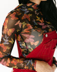 SALE The Monarch Mesh Top
