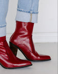 SALE The Aces Red Bootie