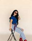 SALE The Aces Red Bootie