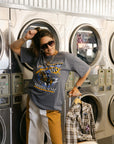 The Retro Rodeo Tee In Grey