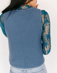 The Stevie Sweater Vest in Blue