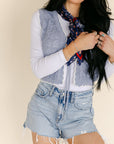 The Lilyanna Basic Top in White
