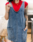 The Coro Dark Denim Dress
