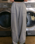 The Maggie Bow Joggers in Grey